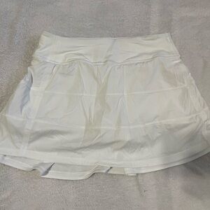 Lululemon white skirt